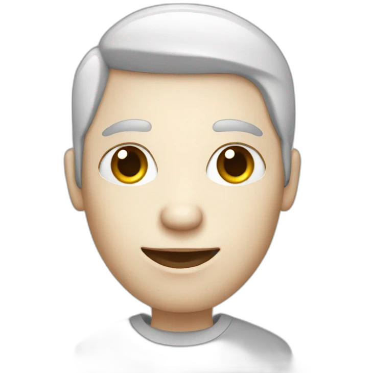 white skin human with phone emoji