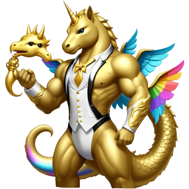 Gay King Kong Super duper Transcendent celestial infinity cosmic galactic energy Mega neon unicorn dragon hydra hyper rare golden penguin Golden Divine god angel Omni Black and white Super muscular Buff sigma Gigachad cat full body tuxedo colored  emoji
