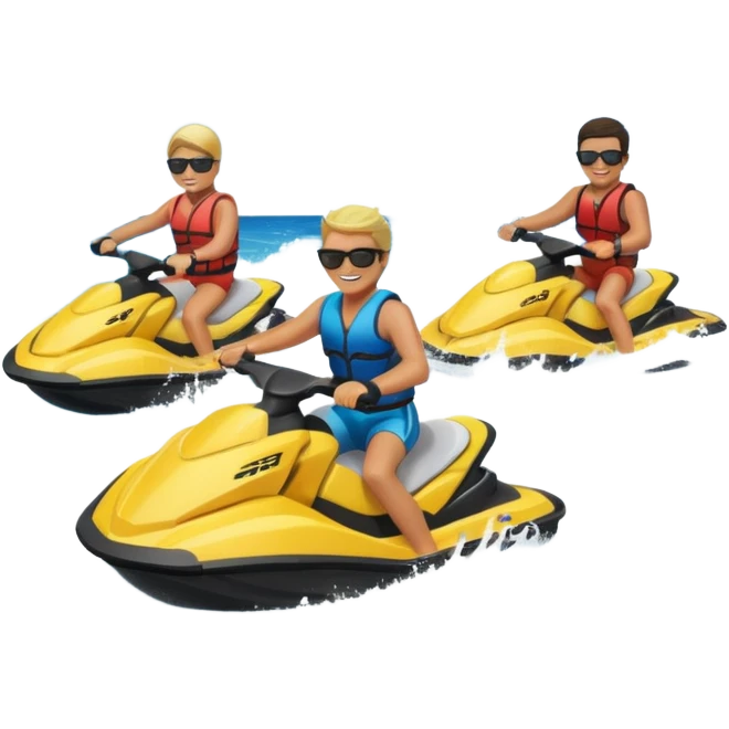 jet ski riders emoji