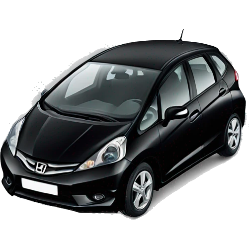 2013 black honda jazz emoji