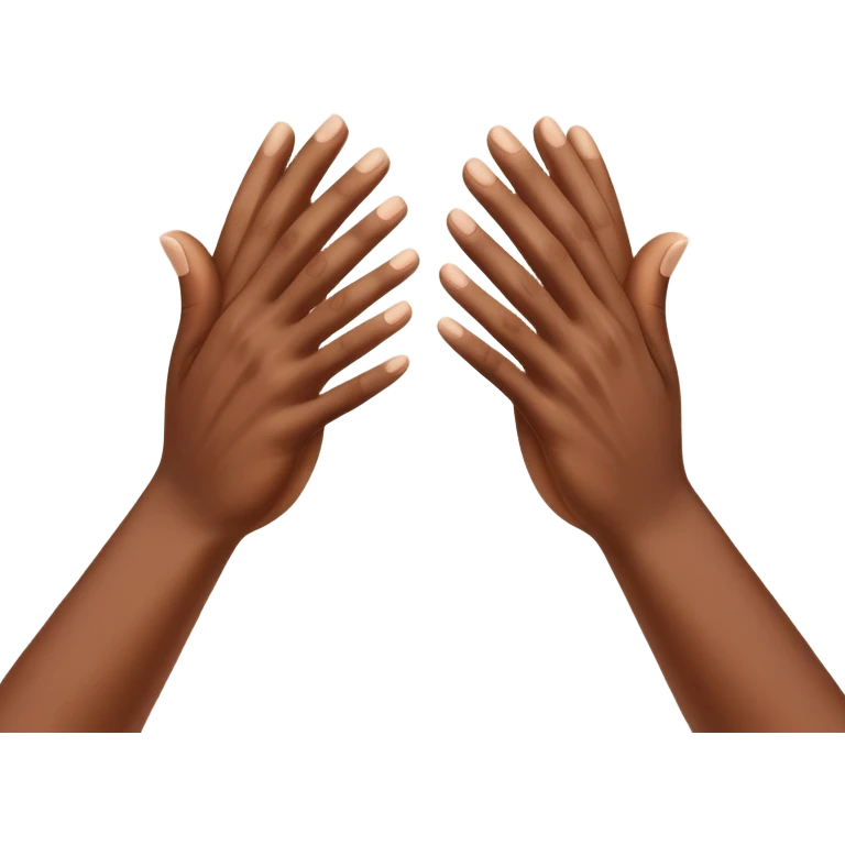Clap 5 times emoji