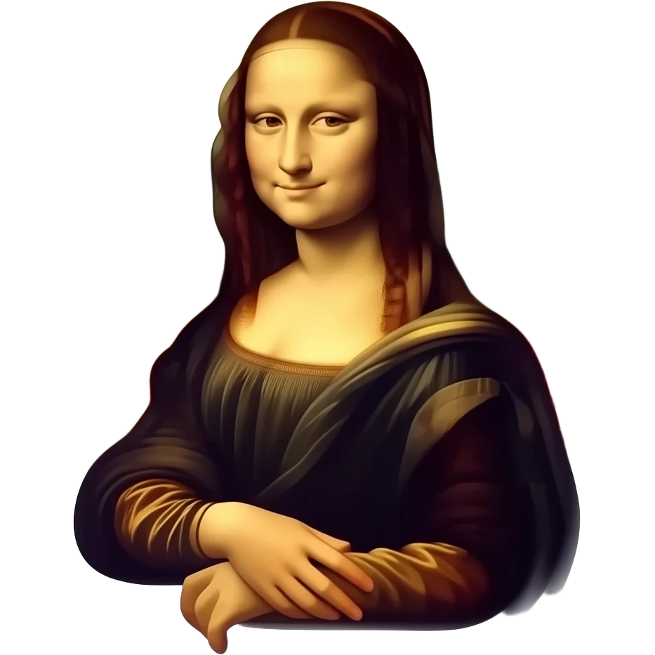 Mona lisa emoji