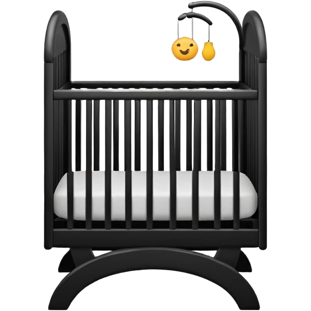 black crib emoji