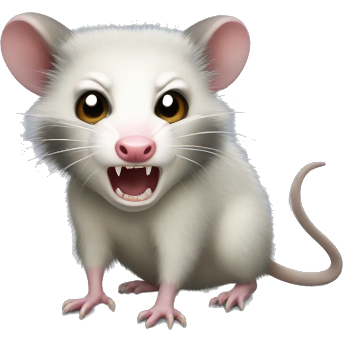 opossum angry emoji