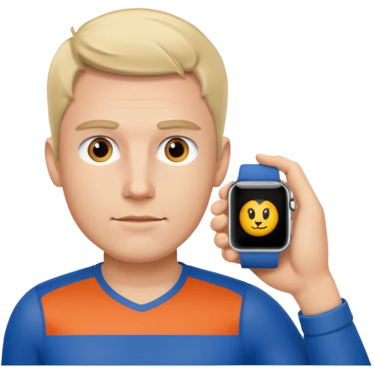 man with sport Watch emoji