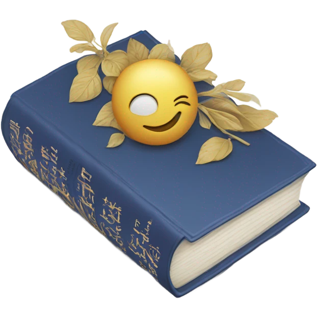 Aesthetic book emoji