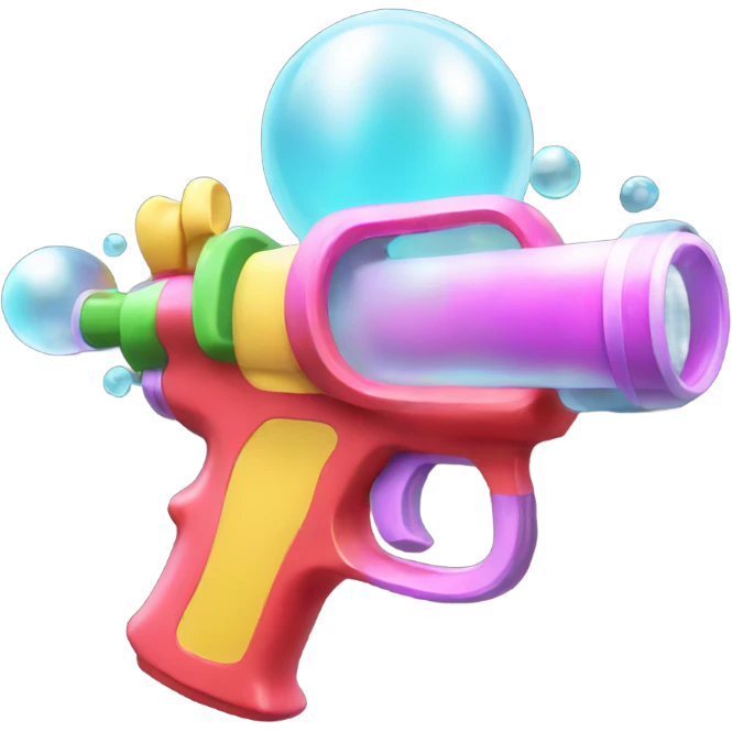 bubble gun  emoji