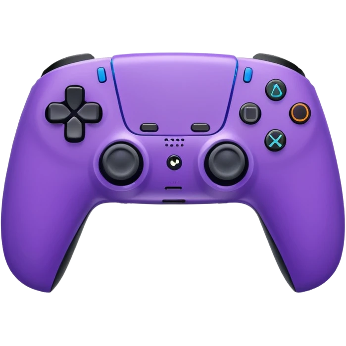 purple ps5 controller emoji
