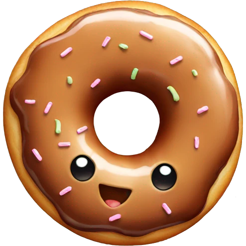 cinnamon donut emoji
