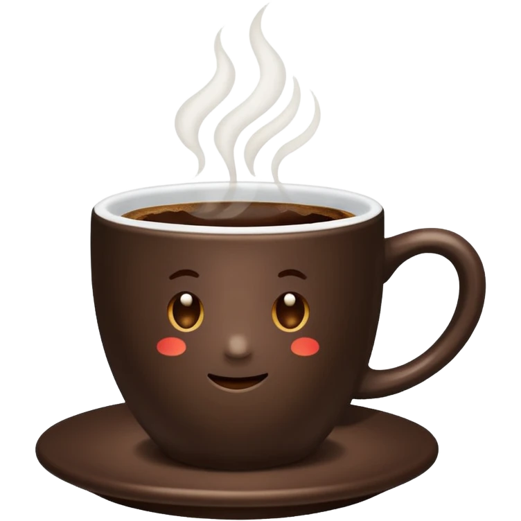 Coffee, without Saucer. emoji