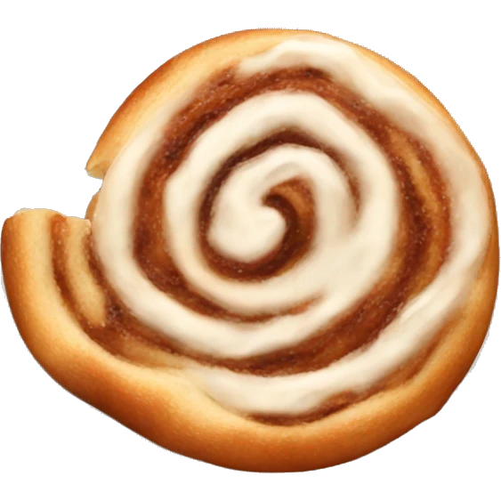 Cinnamon roll emoji