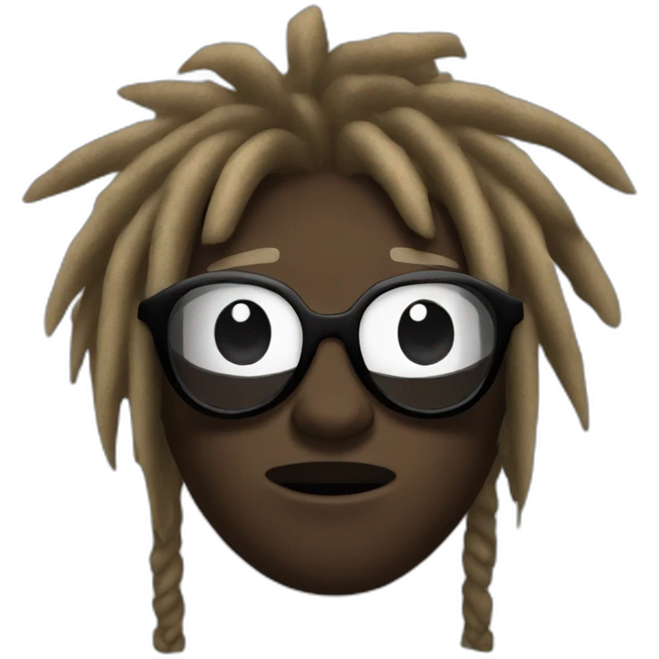 black dave strider with dreadlocks emoji