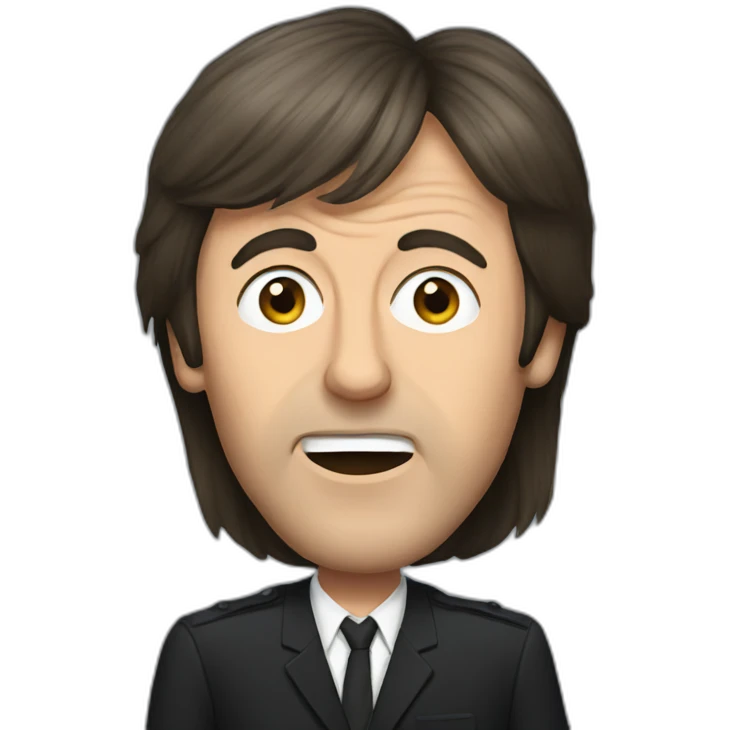 Paul McCartney emoji