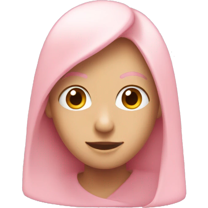 Light pink ehart emoji