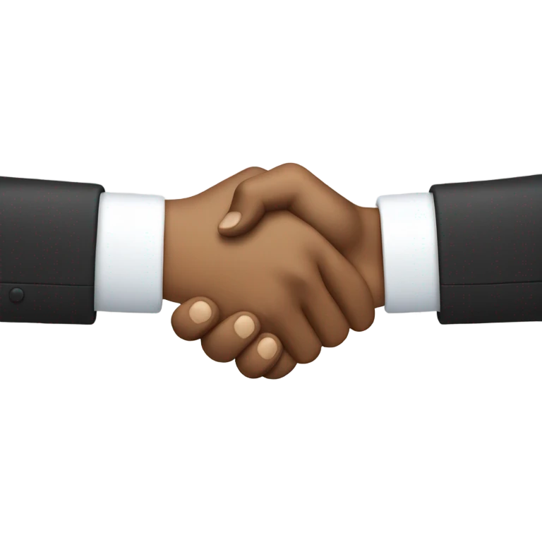 Handshake animated emoji