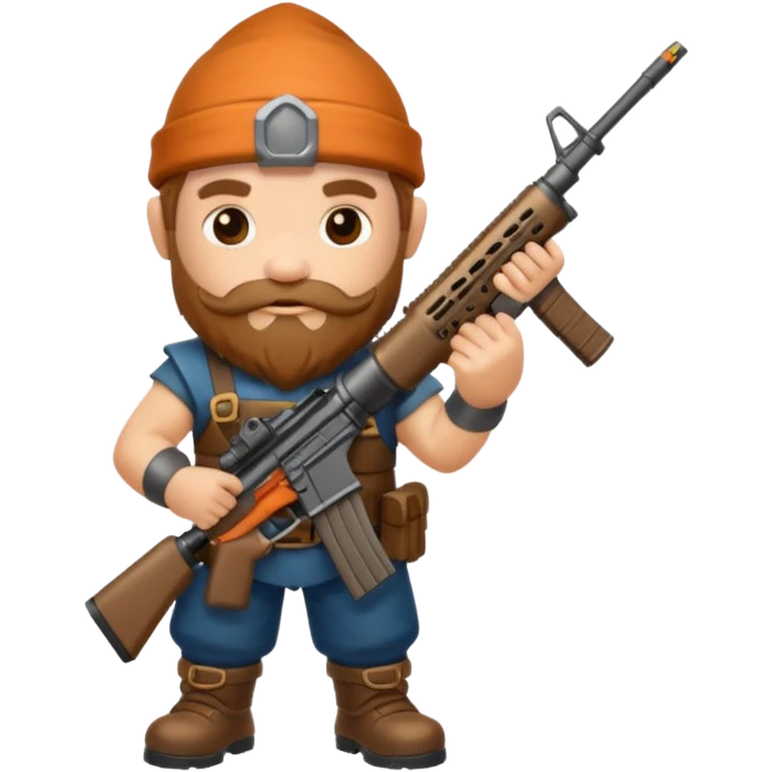 Call of duty dwarf ar-15 emoji
