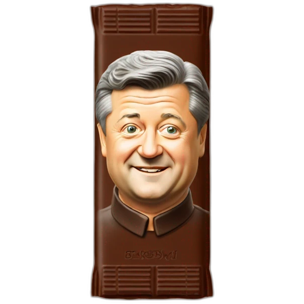 Poroshenko chocolate bar emoji