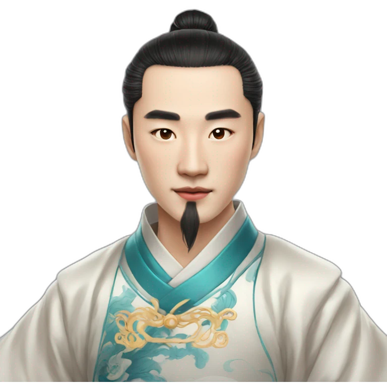 xiaozhan Chinese performer handsome emoji