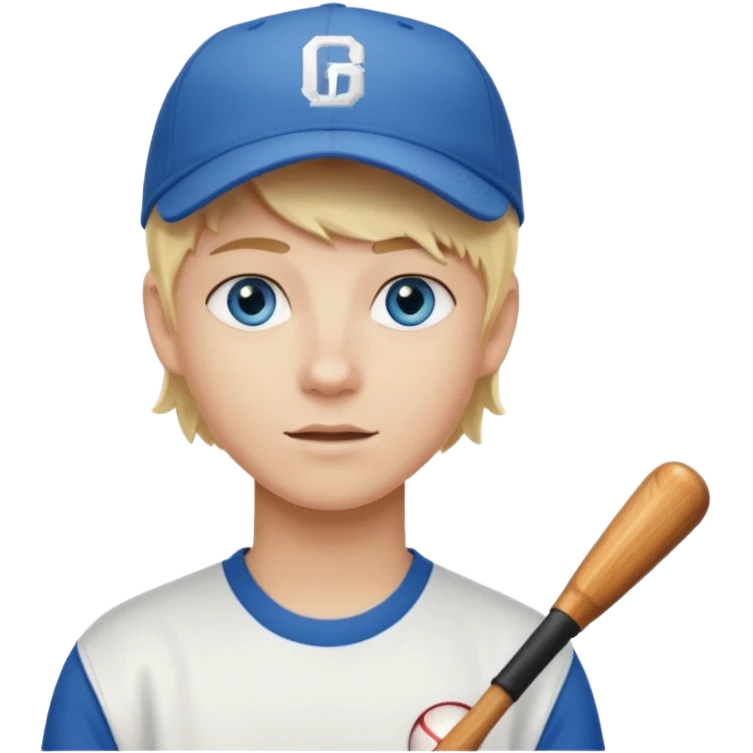 Blue eyed blond hair 18 year old grilling with friends in parking lot emoji