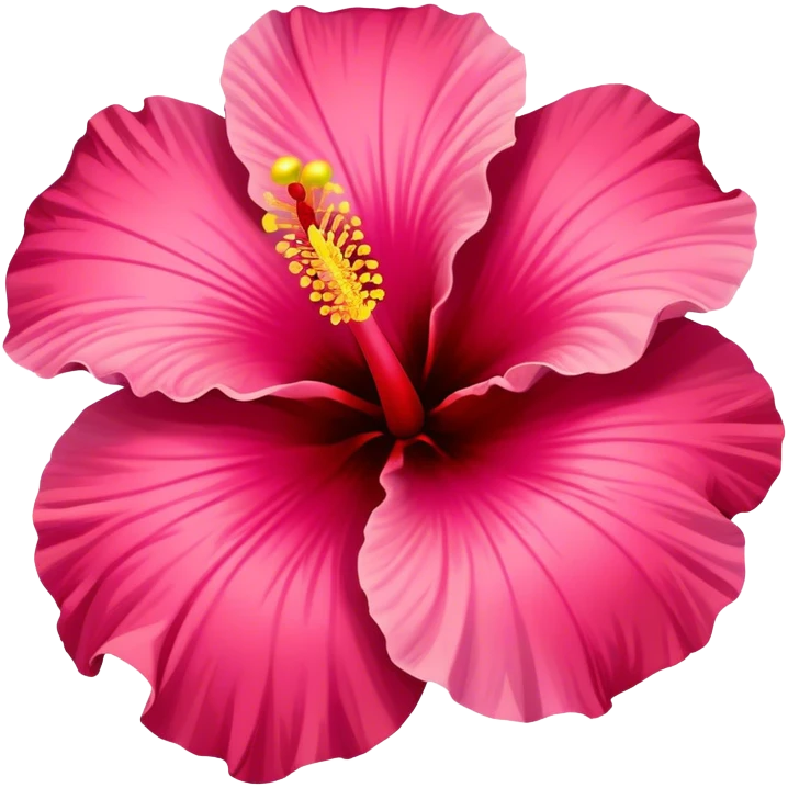 hibiscus flower emoji