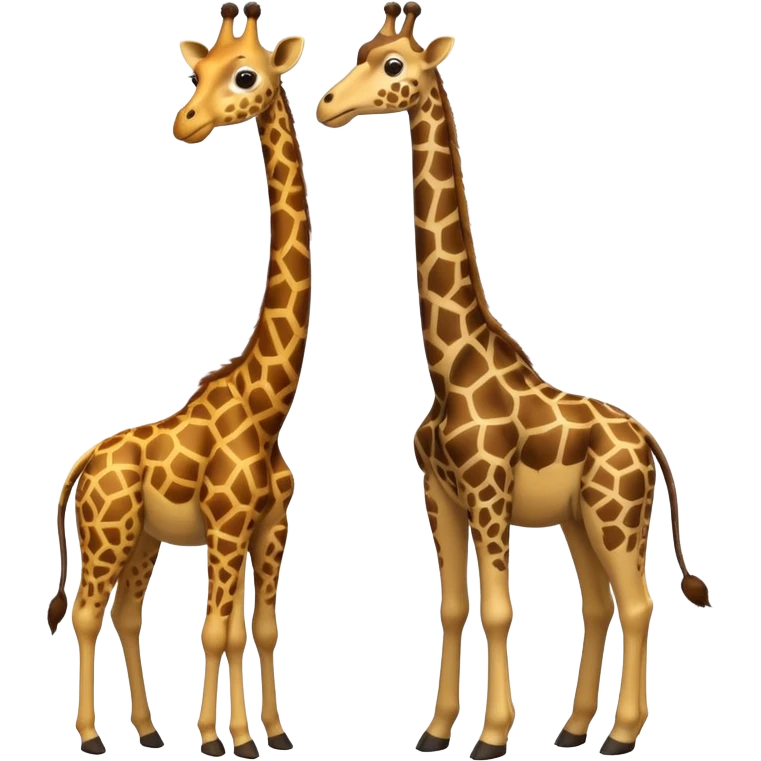 giraffe + monkey emoji