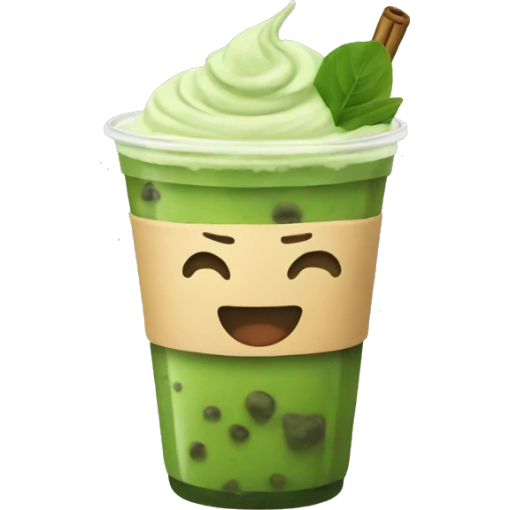 matcha boba emoji