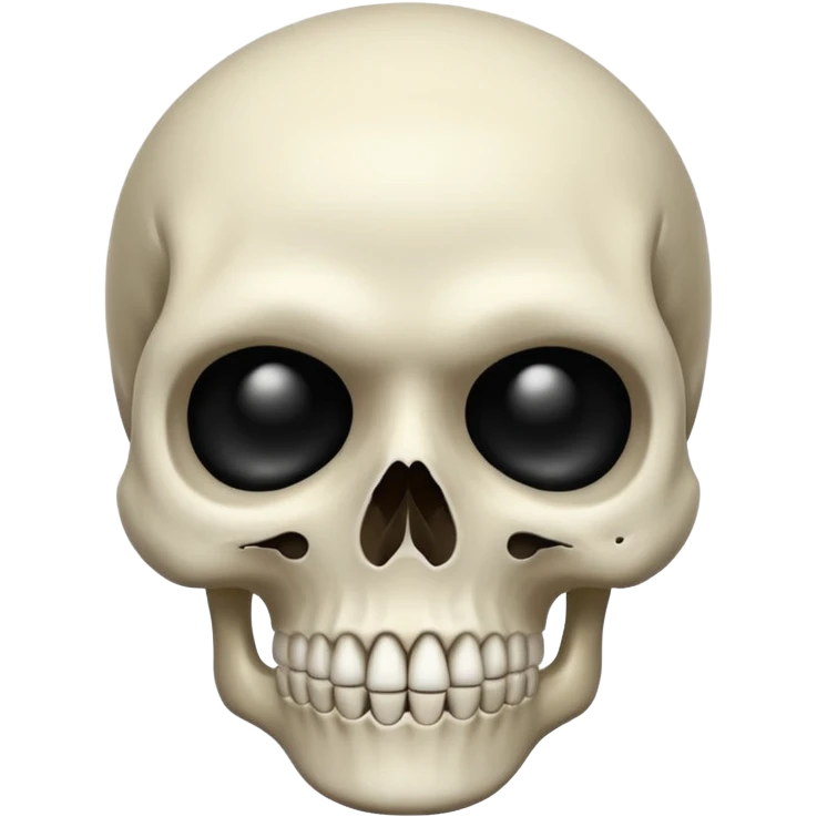 Skull face emoji
