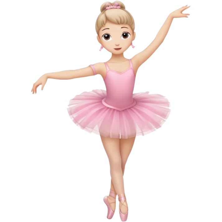 Girl ballerina emoji 2 legs emoji
