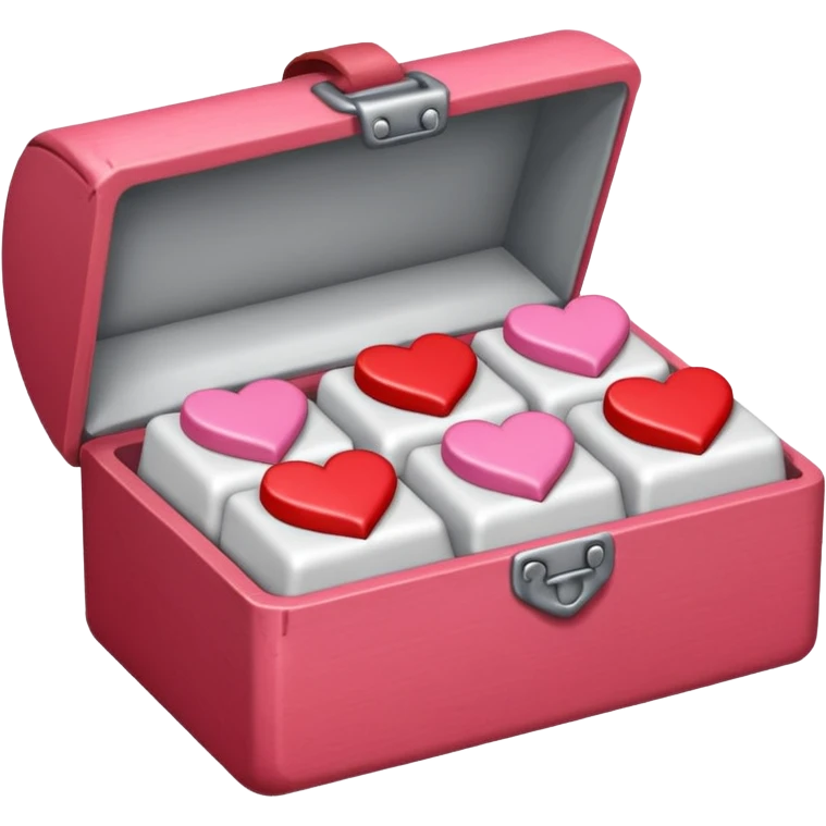 caja de bombones valentines day emoji