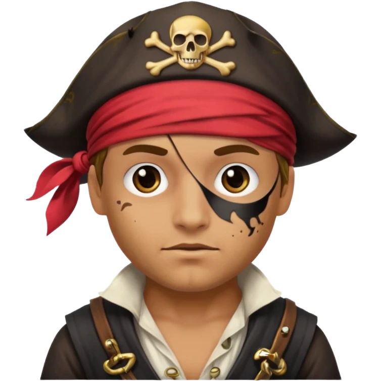 pirate with one eye emoji