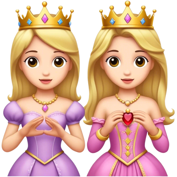 Cute princes emoji