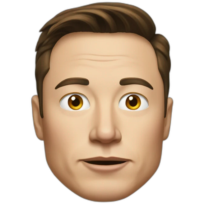 elon musk without money emoji