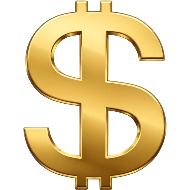 dollar symbol emoji