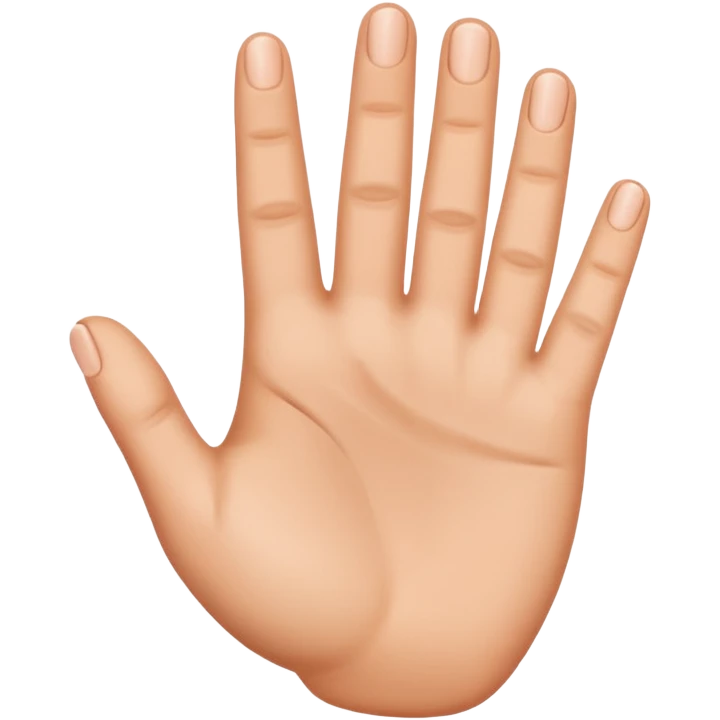 Yvl hand emoji three fingers emoji