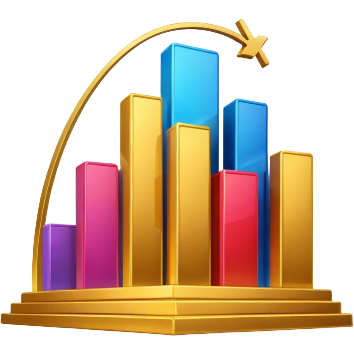 Think as research expert, Give attractive banking related symbols for "Performance Expectancy (PE)
". it is to be consider in PPT to be presented in international conference. emoji