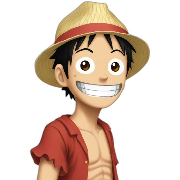 Luffy one piece emoji