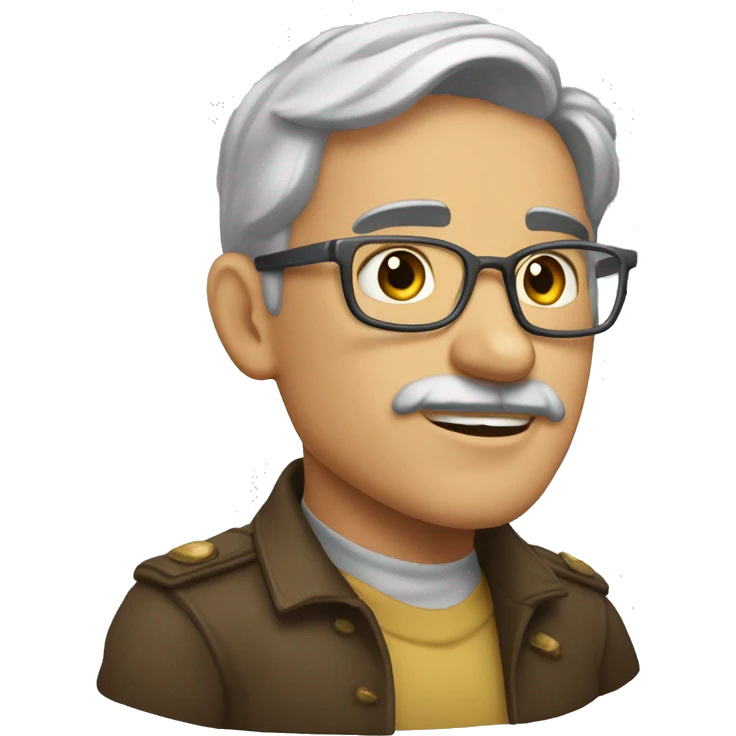 Чел точит руку emoji