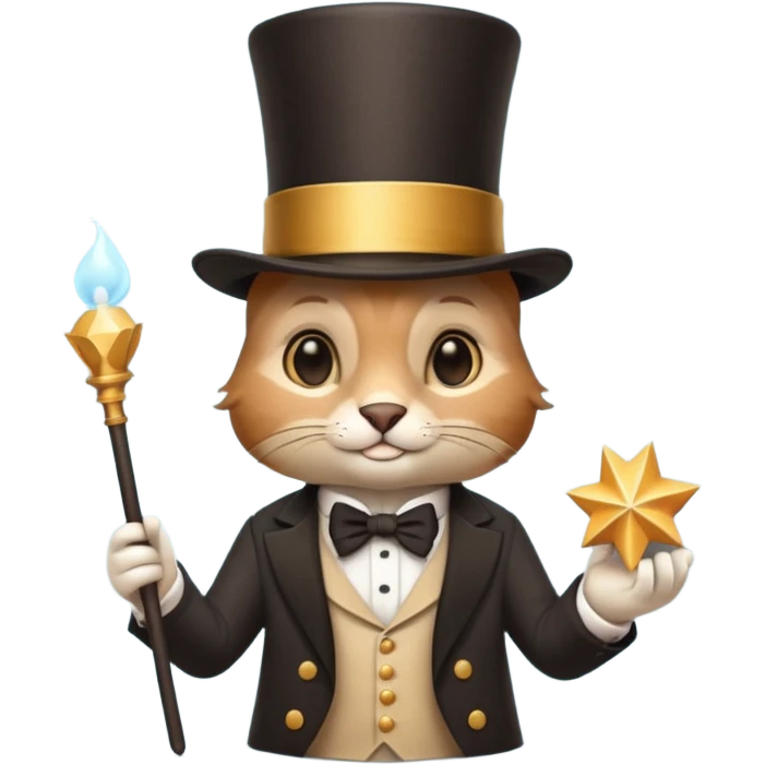 magician animal emoji
