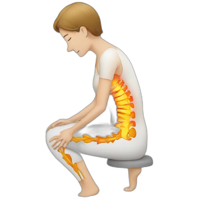 Low back pain  emoji