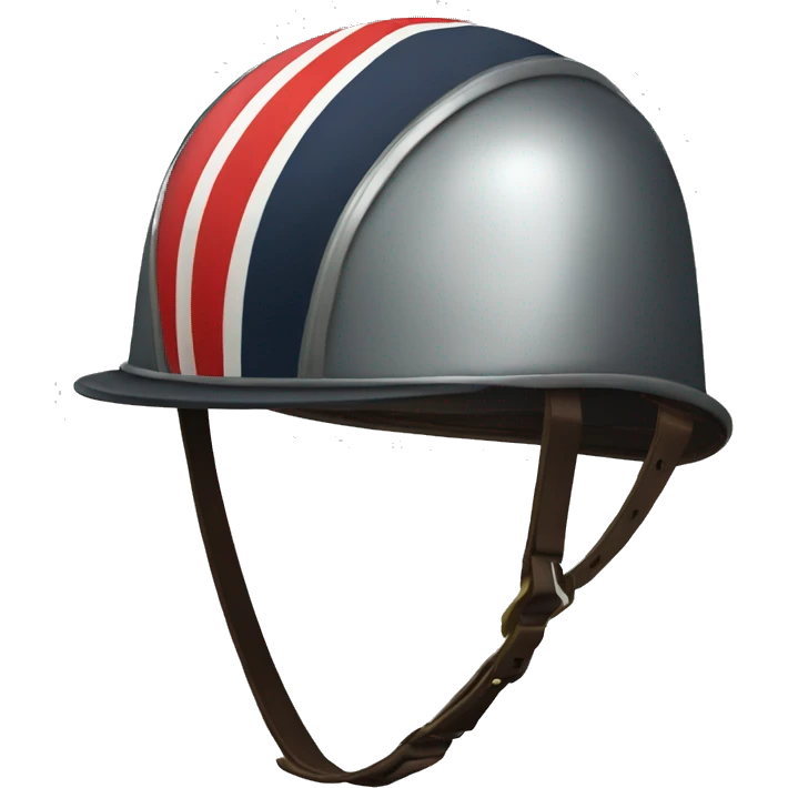English equestrian helmet  emoji