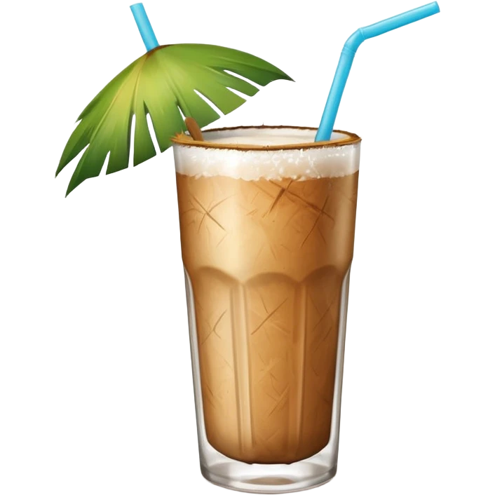 conut drink summer vibe emoji