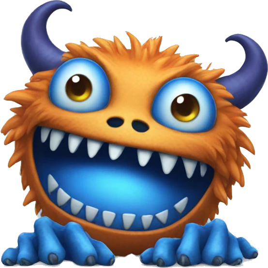 blue monster emoji