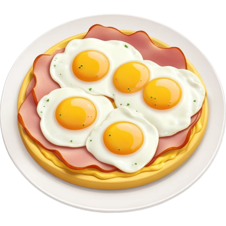 Eggs and ham emoji