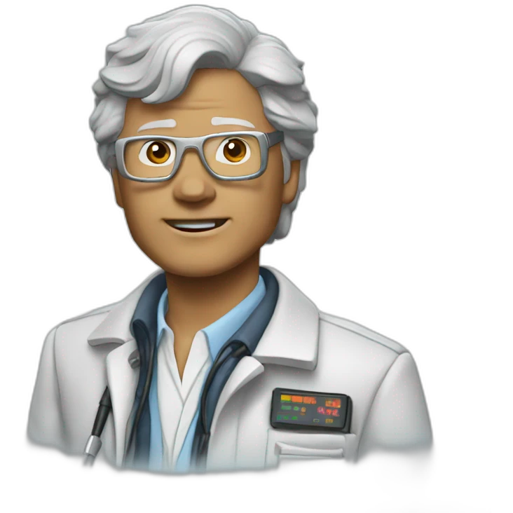 doc back to the future emoji