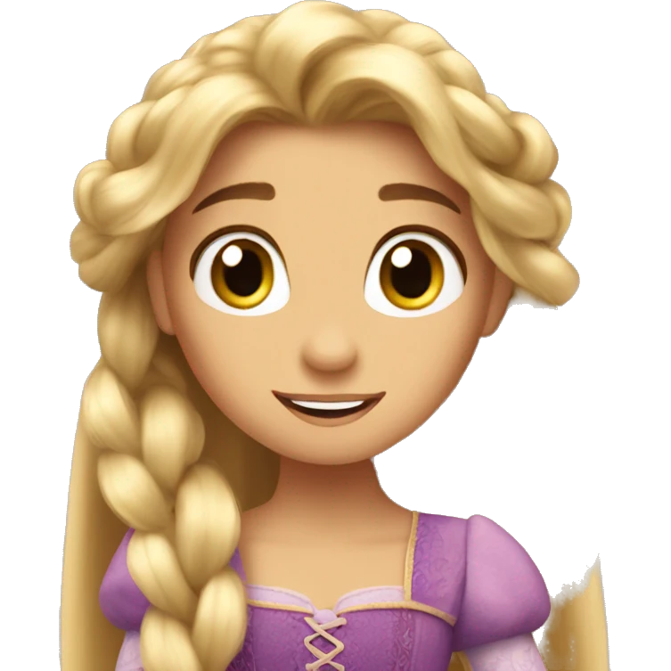 Rapunzel  emoji