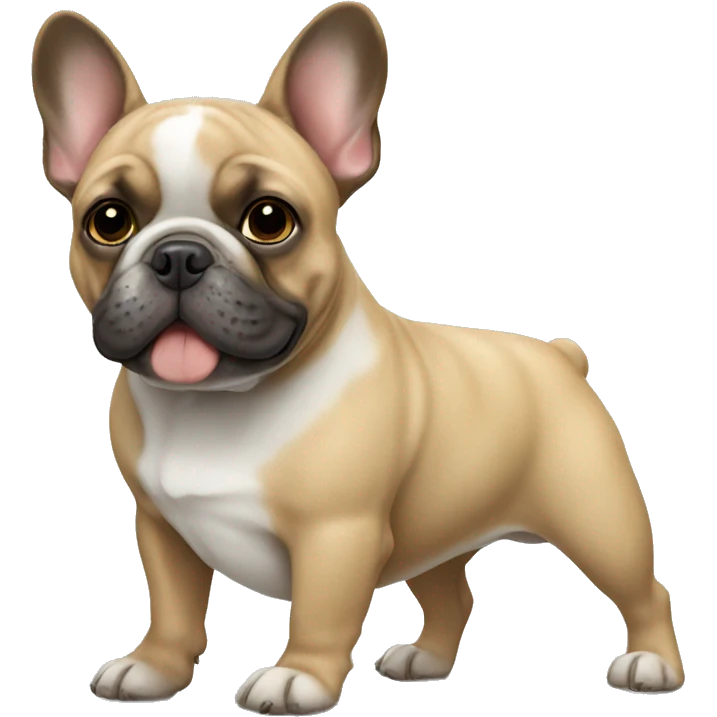 French bulldog emoji