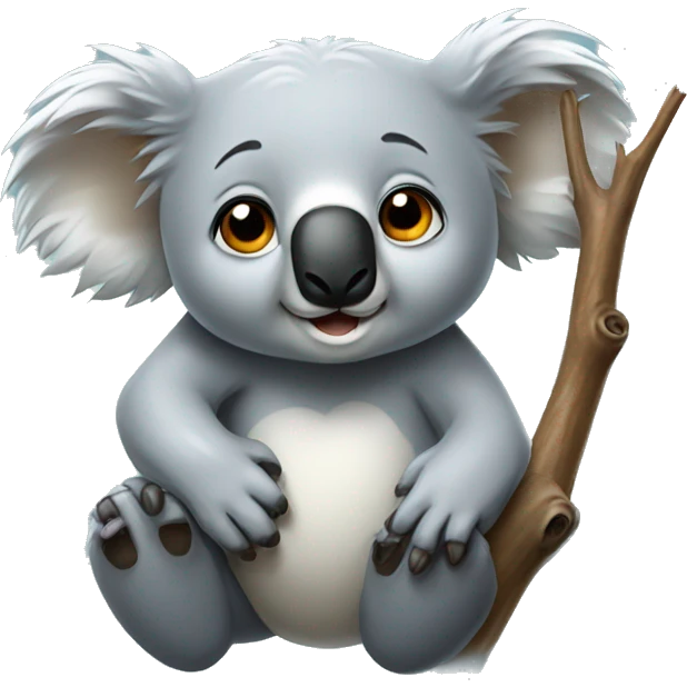 snooring koala emoji