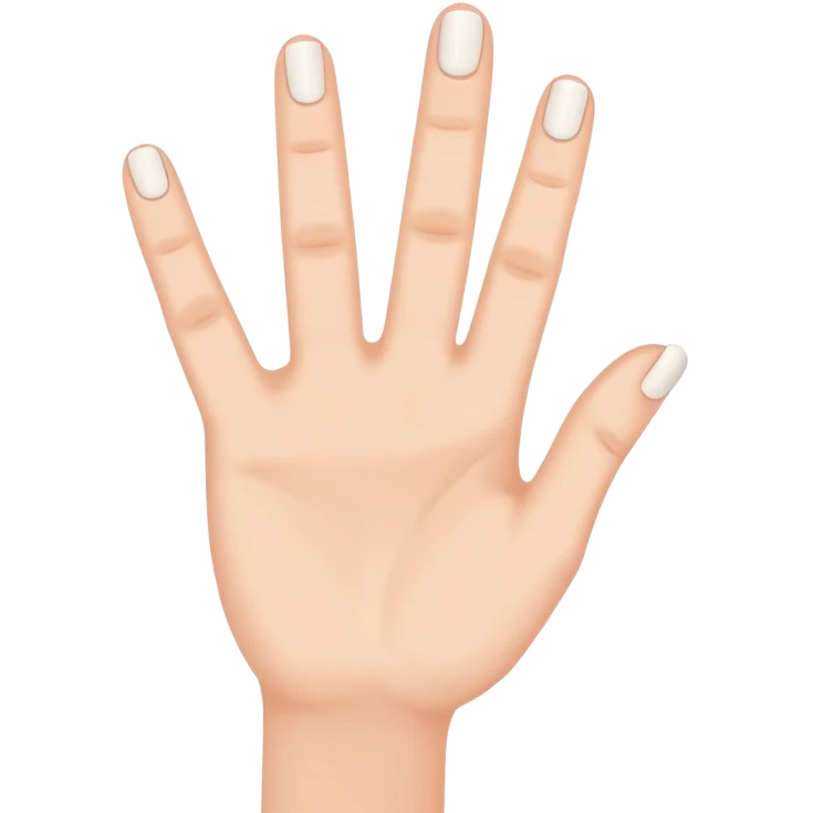 fingers forming a hashtag symbol emoji