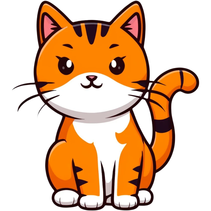 Cat Orange  emoji