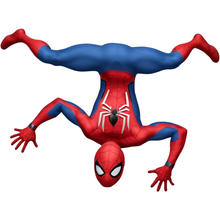 Spider-Man backflip emoji